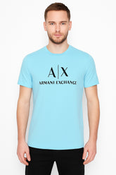 Men’s sky blue Armani Tee